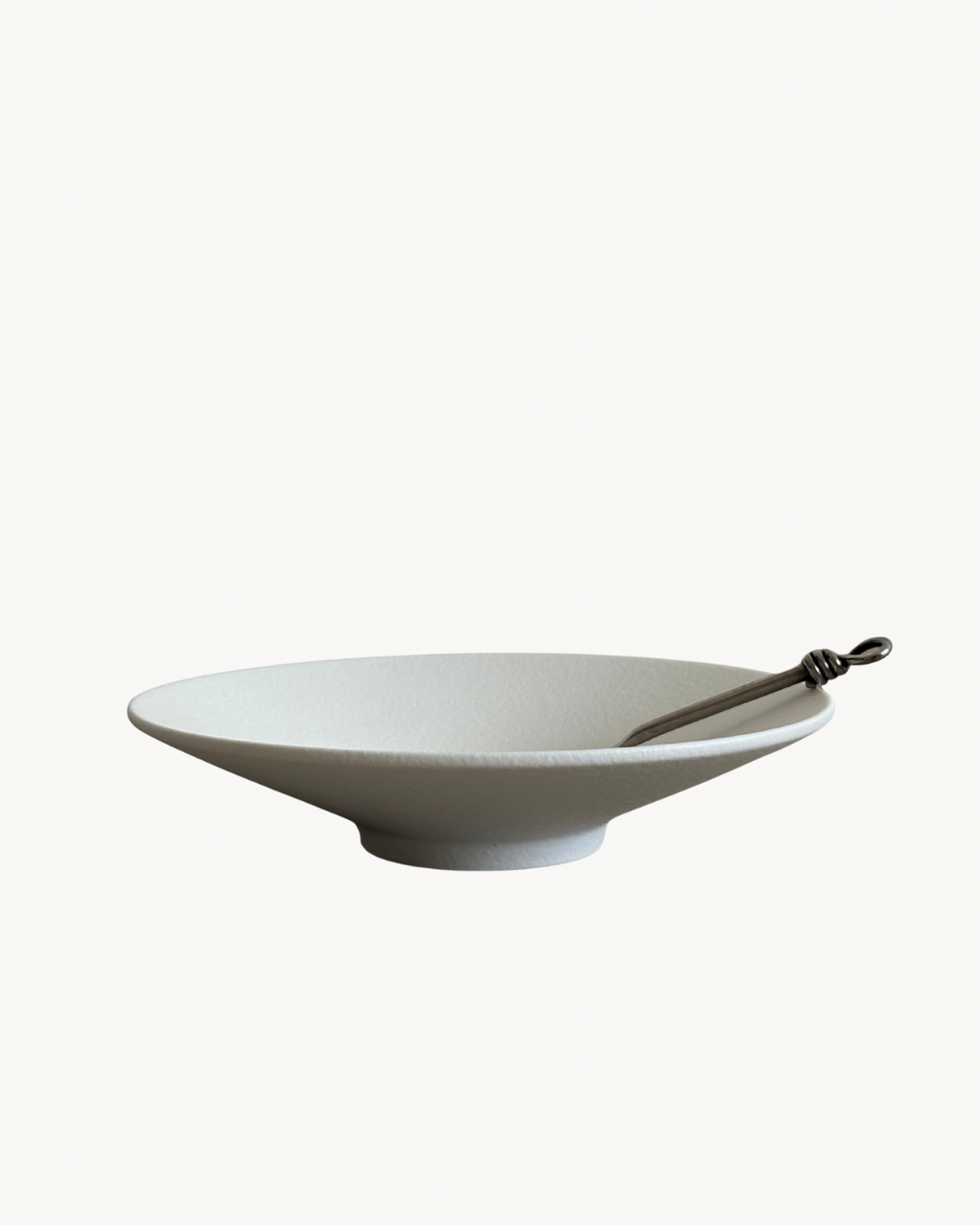 Nubo Matt Plate - White